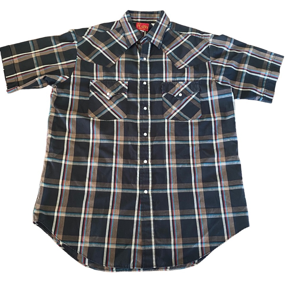 Vintage Pearl Snap Cowboy Shirt